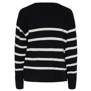 Pieces Sia Striped Knitted Jumper